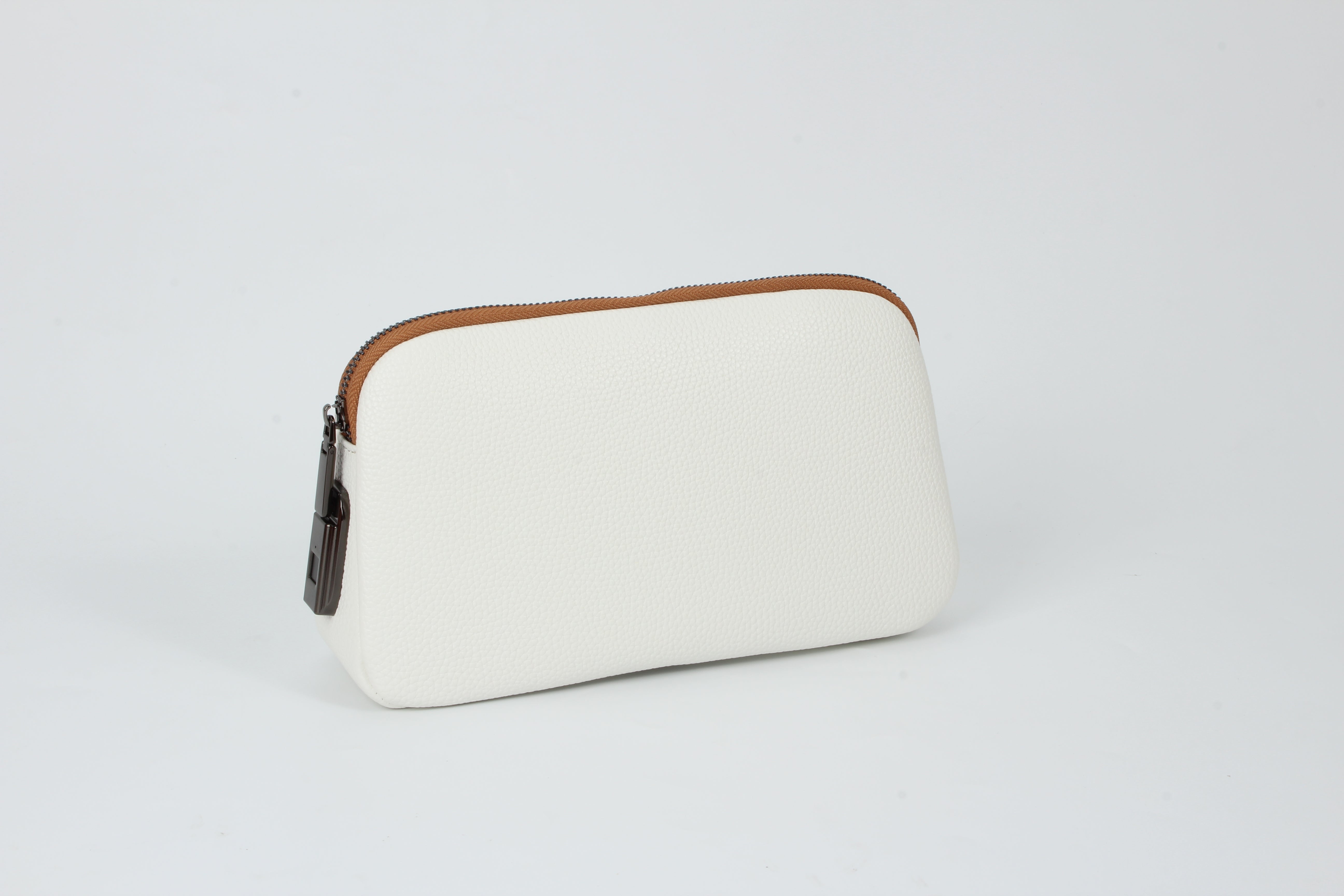 Fingerprint Lock Clutch — Anti-Theft Vegan Leather Purse for Women