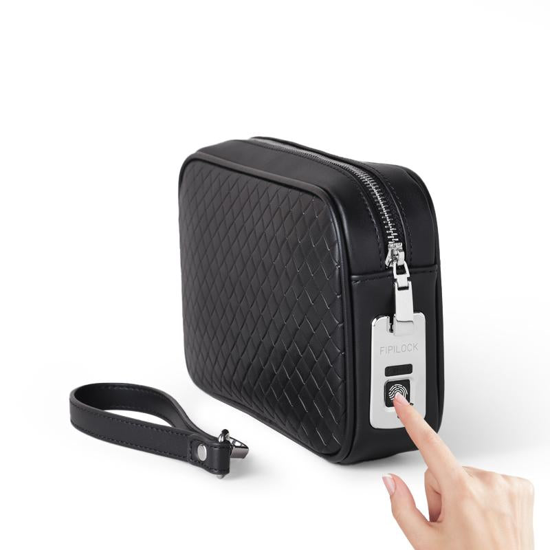 Business Men's Anti-Theft Bag  | Fingerprint Lock Clutch