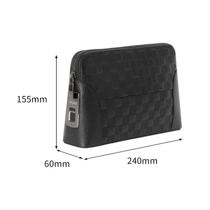 Fingerprint Lock Clutch  | Anti-Theft Handbag