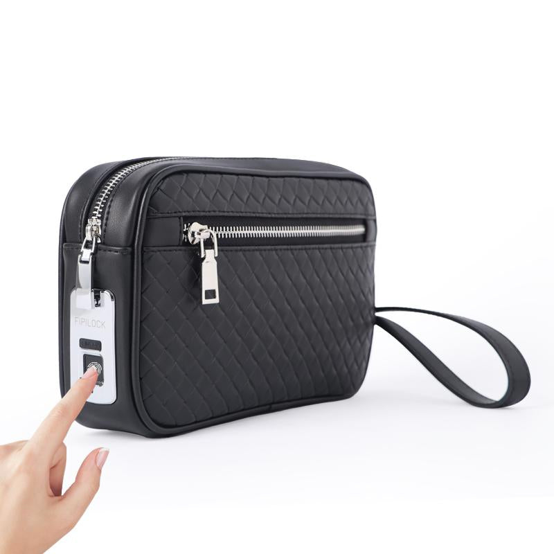 Business Men's Anti-Theft Bag  | Fingerprint Lock Clutch