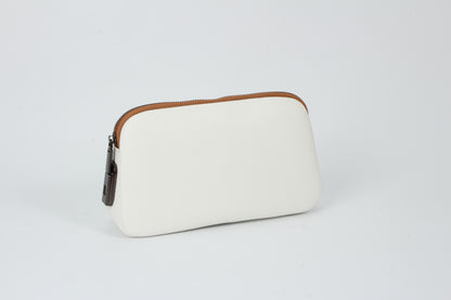 Fingerprint Lock Clutch — Anti-Theft Vegan Leather Purse for Women