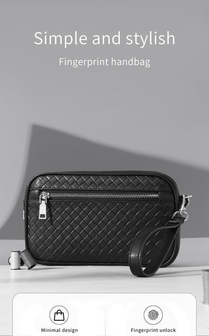 Business Men's Anti-Theft Bag  | Fingerprint Lock Clutch