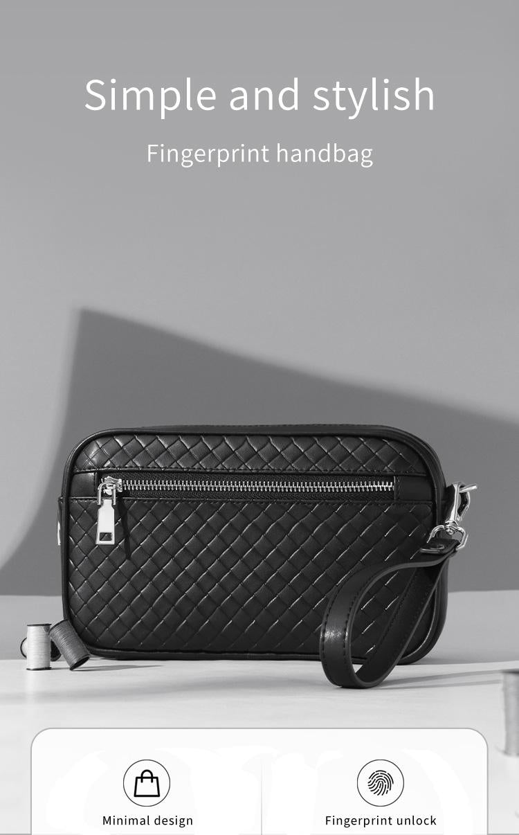 Business Men's Anti-Theft Bag  | Fingerprint Lock Clutch