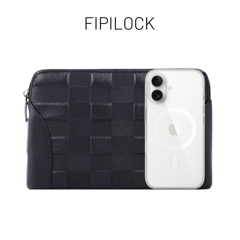 Fingerprint Lock Clutch  | Anti-Theft Handbag